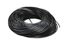 PVC insulated twisted copper wire  1mm2 (black)